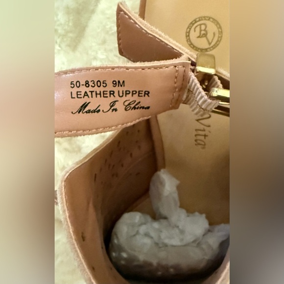 Bella Vita Fonda Sandals Pink Suede Perforated Slingback Block Heel Size 9M NWOB - Picture 8 of 8